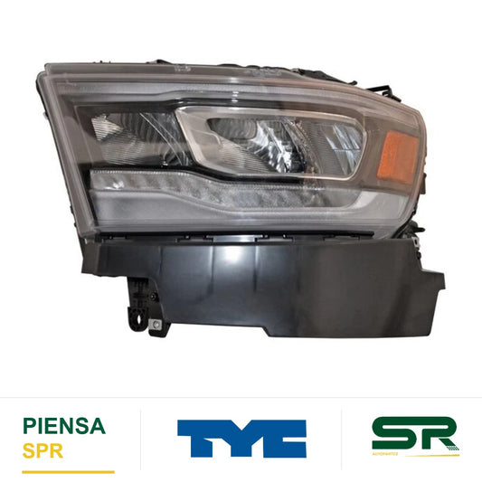 FARO IZQUIERDO FONDO CROMADO LED DODGE PICKUP 2019-2024 S NSF TYC