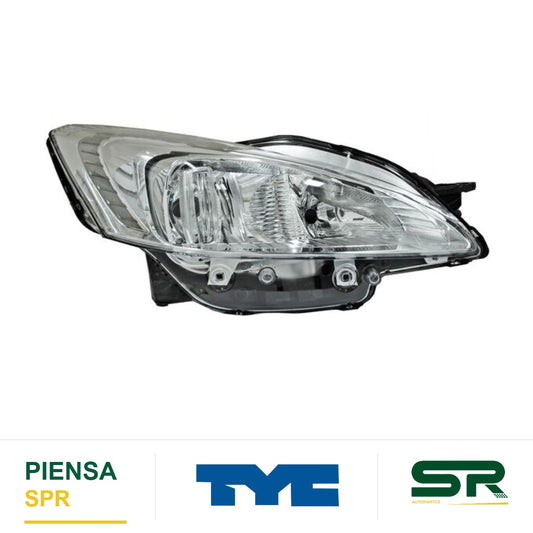 FARO DERECHO ESTÁNDAR PEUGEOT FINAL3 2012-2014 TYC