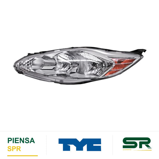 FARO IZQUIERDO FONDO CROMADO FORD FIESTA 2011-2013 TYC