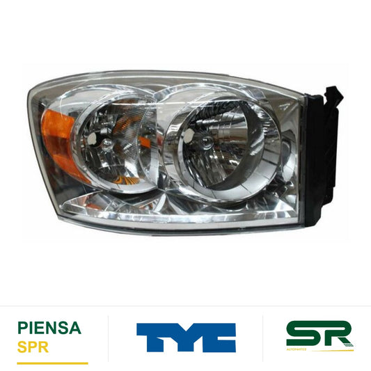 FARO DERECHO DODGE PICKUP 2006-2008 S / FRANJA TYC
