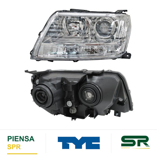 FARO IZQUIERDO FONDO CROMADO SUZUKI GRAND VITARA 2009-2015 CUARTO BCO CCC.4.06 TYC