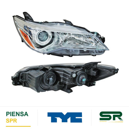 FARO DERECHO FONDO CROMADO TOYOTA CAMRY 2015-2017 TYC