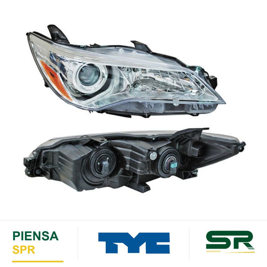 FARO DERECHO FONDO CROMADO TOYOTA CAMRY 2015-2017 TYC