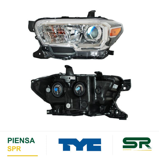 FARO IZQUIERDO FONDO CROMADO TOYOTA TACOMA 2017-2023 NSF TYC