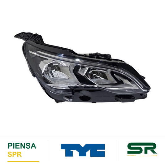 FARO DERECHO ELÉCTRICO PEUGEOT 3008 2016-2021 P / MOTOR TYC2 TYC
