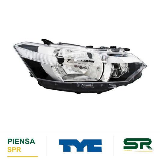 FARO DERECHO TOYOTA YARIS 17 4P TYC