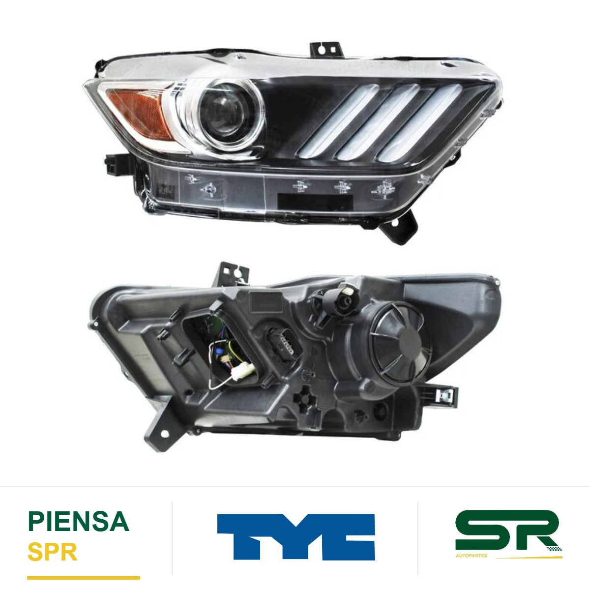 FARO DERECHO LED FORD MUSTANG 2015-2017 P / XENON S TYC
