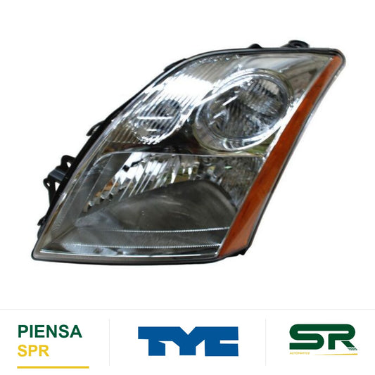 FARO IZQUIERDO FONDO CROMADO NISSAN SENTRA 2007-2010 TYC