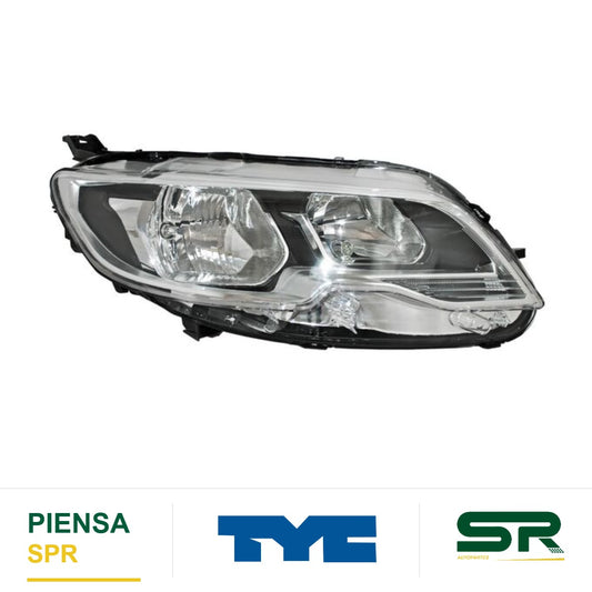 FARO DERECHO CON MOTOR ELÉCTRICO PEUGEOT 301 2018-2022 TYC