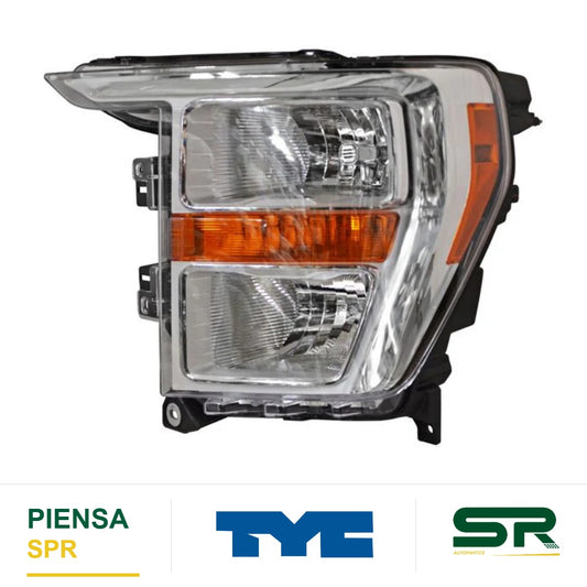 FARO IZQUIERDO FONDO CROMADO FORD PICKUP 2021-2023 F150 TYC