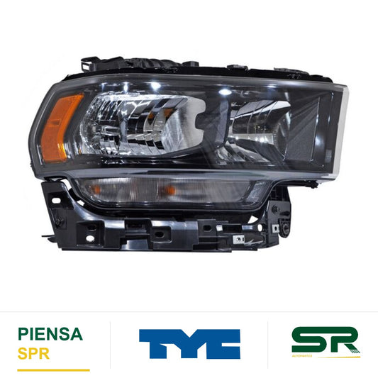 FARO DERECHO FONDO NEGRO DODGE PICKUP 2019-2024 2500 / 4000 TYC