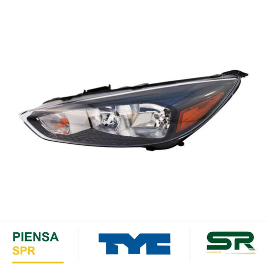 FARO IZQUIERDO FONDO NEGRO FORD FOCUS 2015-2018 CCC3 TYC