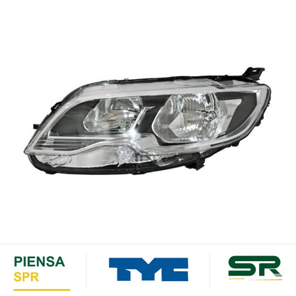 FARO IZQUIERDO CON MOTOR ELÉCTRICO PEUGEOT 301 2018-2022 TYC