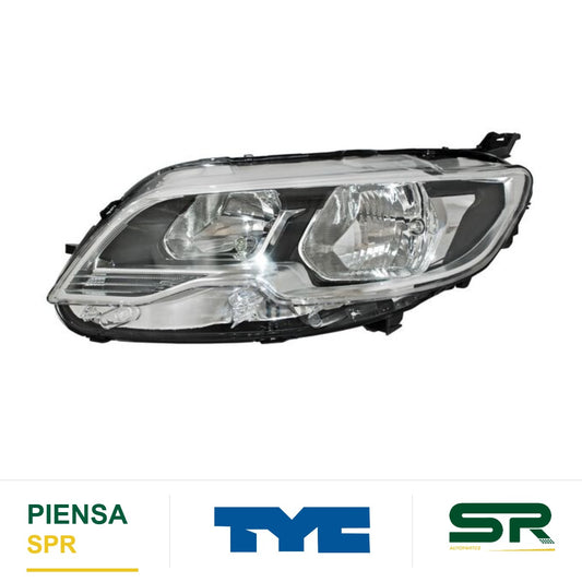 FARO IZQUIERDO CON MOTOR ELÉCTRICO PEUGEOT 301 2018-2022 TYC