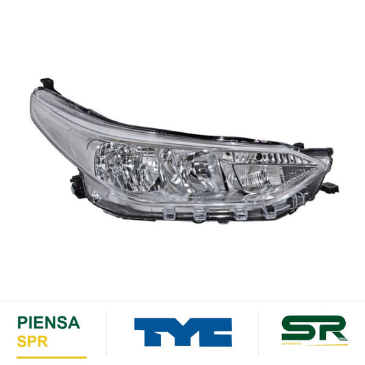FARO DERECHO TOYOTA YARIS 2018-2020 28704 TYC