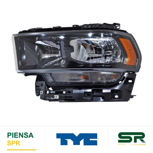 FARO IZQUIERDO FONDO NEGRO DODGE PICKUP 2019-2024 2500 / 4000 TYC