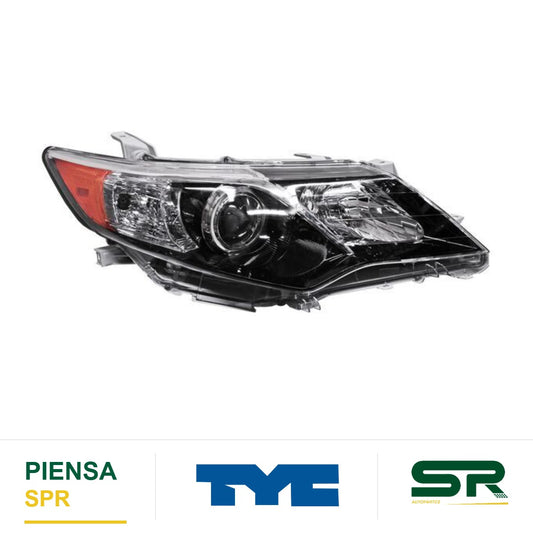 FARO DERECHO FONDO NEGRO TOYOTA CAMRY 2012-2014 TYC