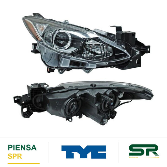 FARO DERECHO MAZDA 3 2014-2016 C / FOCOS TYC