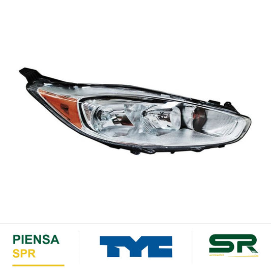FARO DERECHO FONDO CROMADO FORD FIESTA 2014-2019 TYC