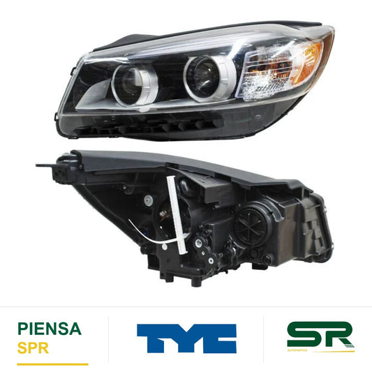FARO IZQUIERDO CON LUZ DE DÍA KIA SORENTO 2016-2018 TYC