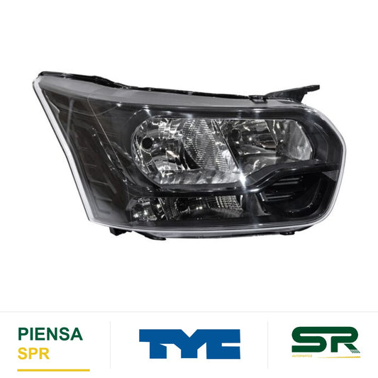 FARO DERECHO FONDO NEGRO CON MOTOR FORD TRANSIT 2014-2020 S / REFLEJANTE TYC1 CCC3 TYC