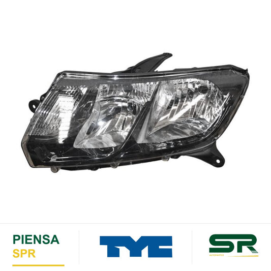 FARO IZQUIERDO NEGRO RENAULT STEPWAY 2016-2019 / LOGAN 2015-2016 FILO TYC1 TYC