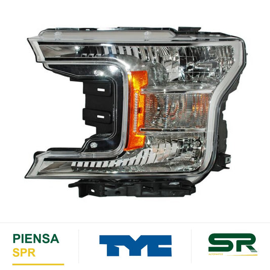 FARO IZQUIERDO FONDO CROMADO FORD PICKUP 2018-2020 28903 TYC