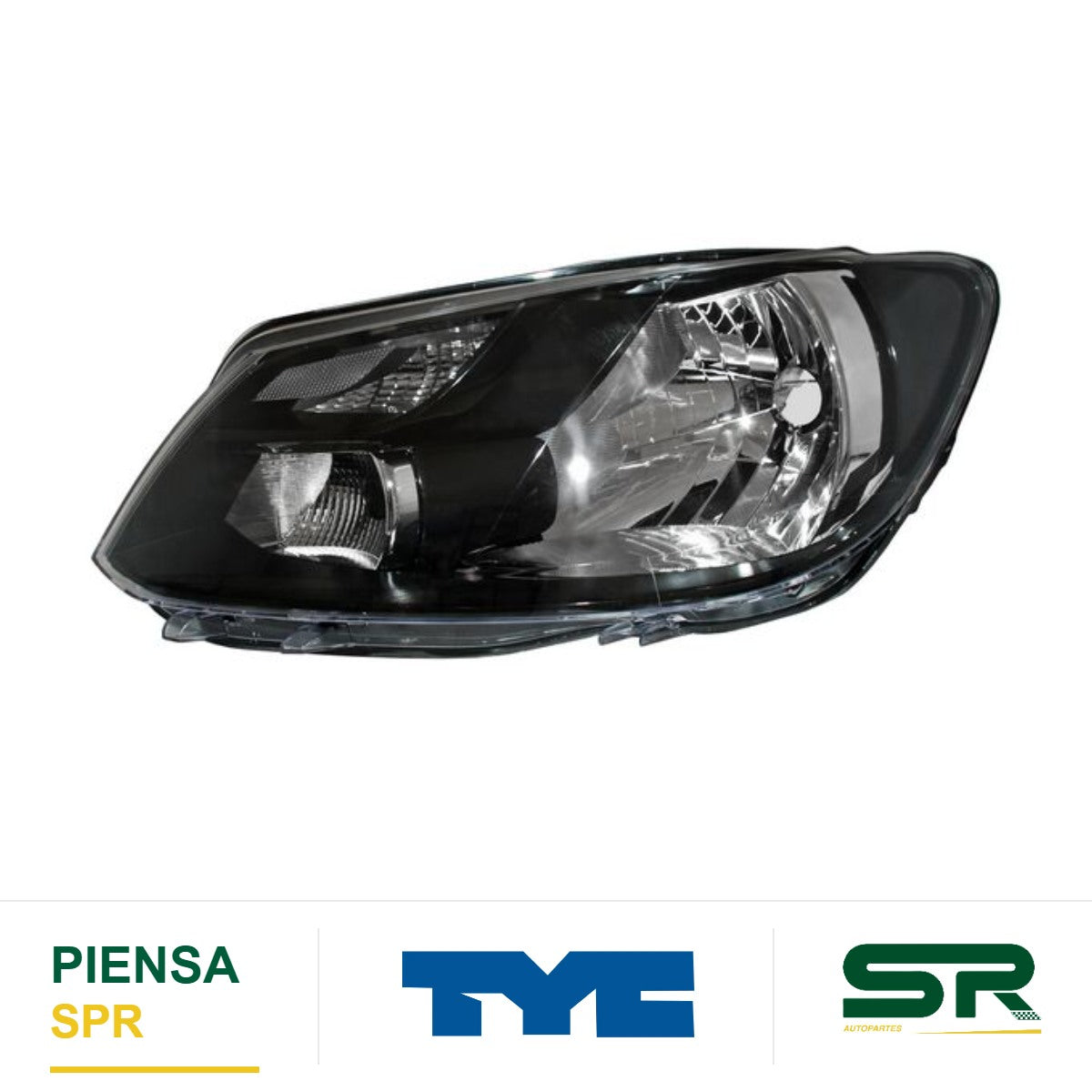 FARO IZQUIERDO ELÉCTRICO VOLKSWAGEN CADDY 2014-2015 C / MOTOR TYC