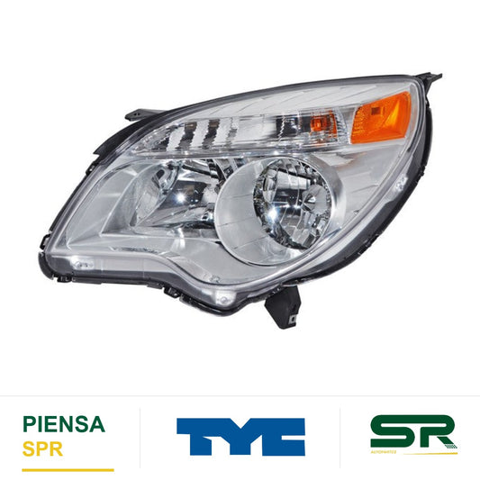 FARO IZQUIERDO CHEVROLET EQUINOX 2010-2015 LS / LT USA TYPE NSF TYC