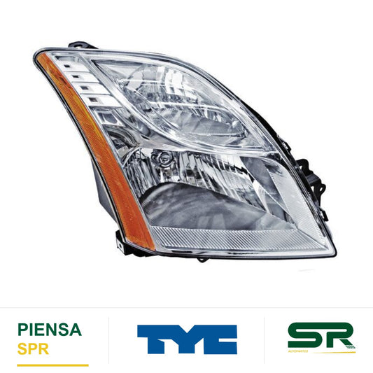 FARO DERECHO FONDO CROMADO NISSAN SENTRA 2010-2012 TYC