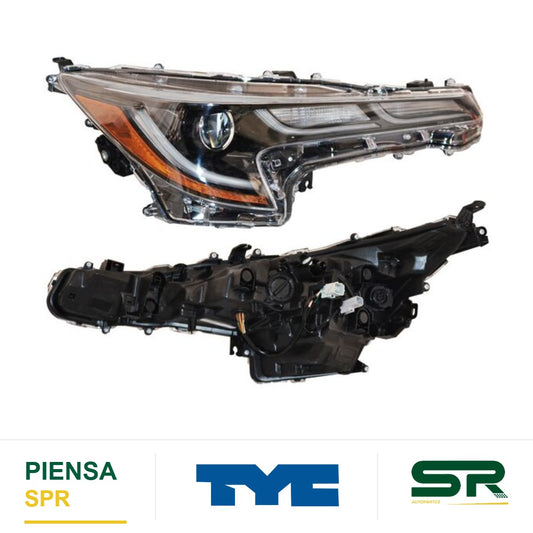 FARO DERECHO LED TOYOTA COROLLA 2020-2022 SE S S / FUNC DE LUZ ADAP TYC
