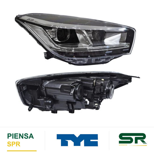 FARO DERECHO NEGRO LED TIGGO 4 PRO 2022-2024 FILO SUP S TYC