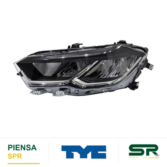 FARO IZQUIERDO CON MOTOR LED VOLKSWAGEN POLO 2024-2026 S TYC