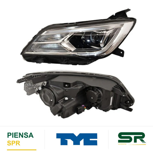 FARO IZQUIERDO 10 PINES CON LUZ DE DÍA CON MOTOR MG MG5 2021-2024 TYC