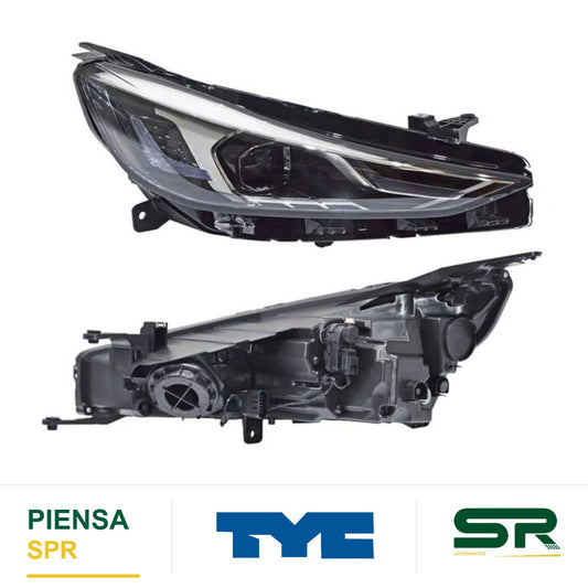 FARO DERECHO LED FONDO NEGRO MG GT 2022-2024 TYC