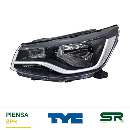 FARO IZQUIERDO CROMADO VOLKSWAGEN SAVEIRO 2024-2026 TYC
