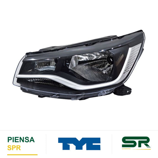 FARO IZQUIERDO CROMADO VOLKSWAGEN SAVEIRO 2024-2026 TYC
