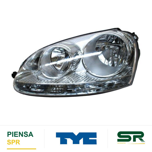 FARO IZQUIERDO FONDO CROMADO VOLKSWAGEN BORA 2006-2010 TYC