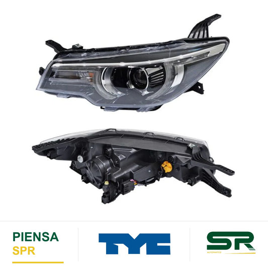 FARO IZQUIERDO 10 PINES CON MOTOR LED MG ZS 2021-2022 S NZLT TYC