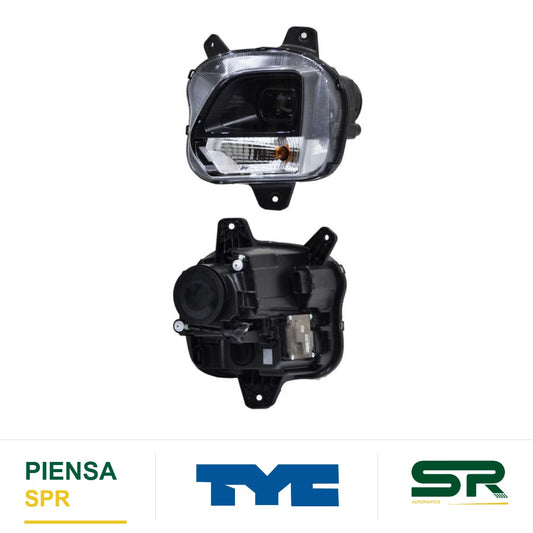 FARO IZQUIERDO NEGRO LED TIGGO 2 PRO 2023-2025 FILO S ODC022 TYC
