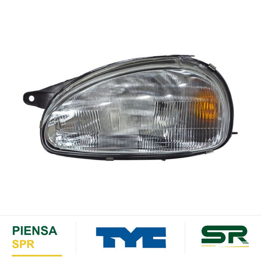 FARO IZQUIERDO CON AJUSTE CHEVROLET / SWING / JOY / MONZA 1994-2000 678. TYC