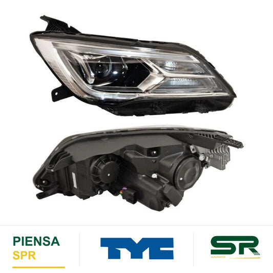 FARO DERECHO 10 PINES CON LUZ DE DÍA CON MOTOR MG MG5 2021-2024 TYC