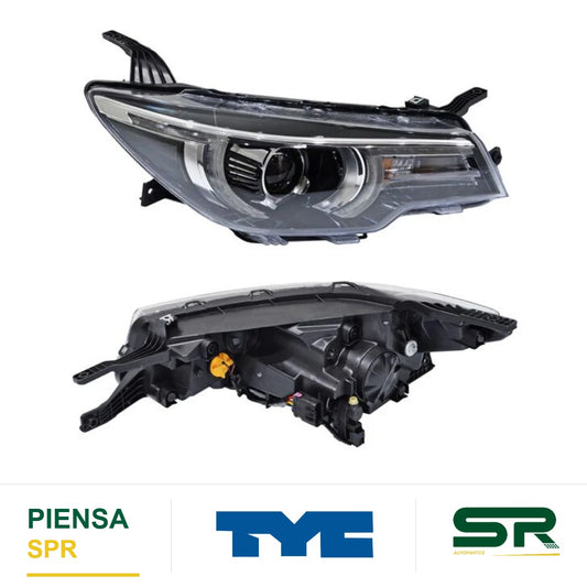FARO DERECHO 10 PINES CON MOTOR LED MG ZS 2021-2022 S NZLT TYC
