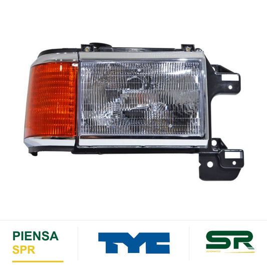 FARO DERECHO CON CUARTO CON CROMO CON BASE FORD PICKUP 1987-1991 U TYC