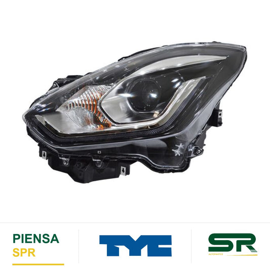 FARO IZQUIERDO FONDO NEGRO LED SUZUKI SWIFT 2018-2025 S NZLT TYC