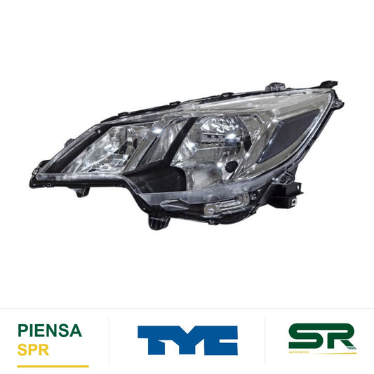 FARO IZQUIERDO CROMADO MITSUBISHI MIRAGE 2021-2024 4P FAD TYC