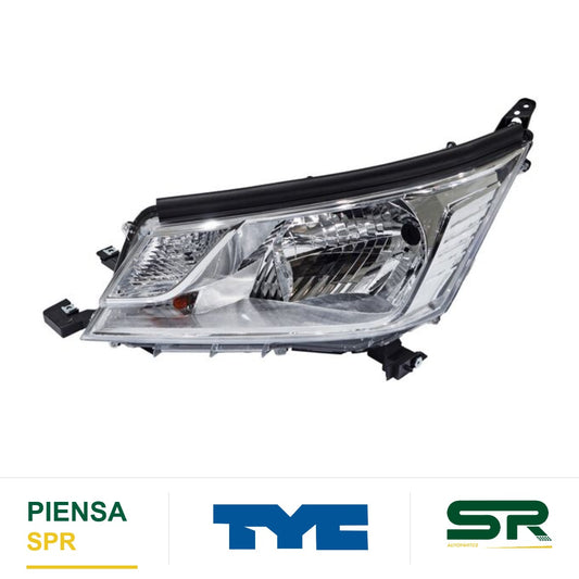 FARO IZQUIERDO FONDO CROMADO TOYOTA HIACE 2020-2026 NZLT TYC