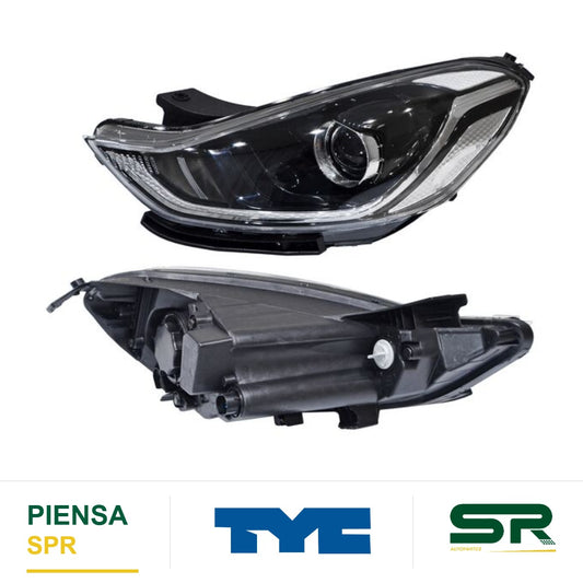 FARO IZQUIERDO CON MOTOR CON LUPA HYUNDAI GRAND I10 2021-2025 28702 TYC