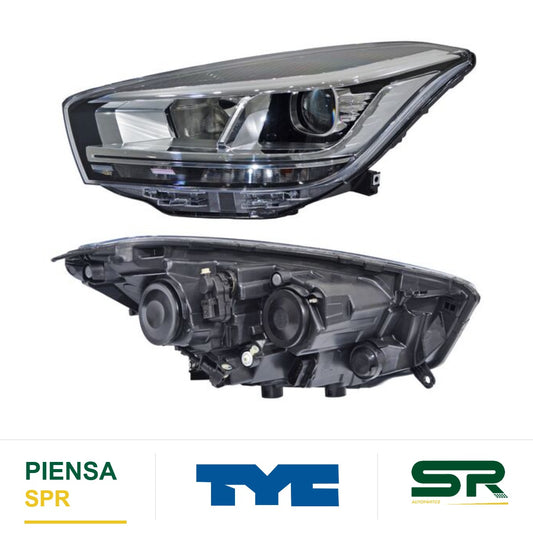 FARO IZQUIERDO NEGRO TIGGO 4 PRO 23 FILO SUP TYC