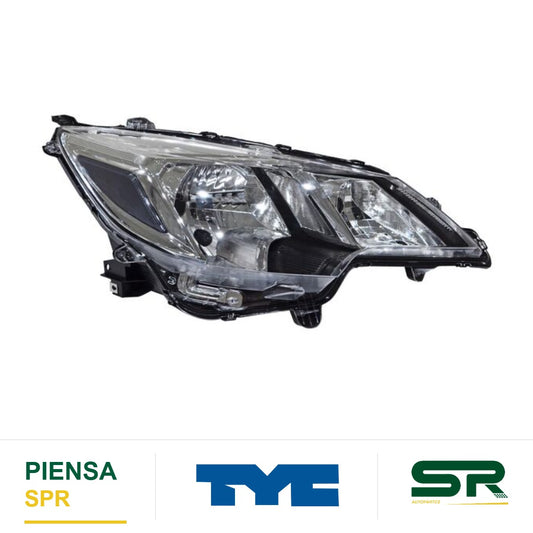 FARO DERECHO CROMADO MITSUBISHI MIRAGE 2021-2024 4P FAD TYC